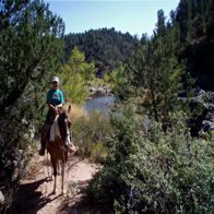 The Verde River ride with my friend Tammy